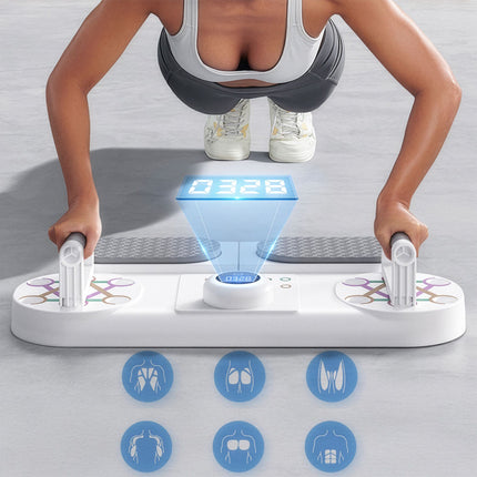 Push-Up & Ab Workout Board with Smart Counter