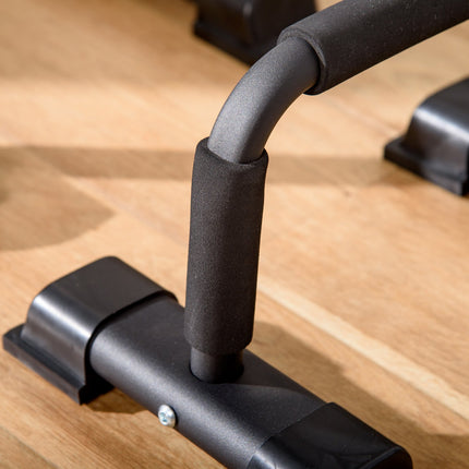Non-slip steel push-up bars with 2 pcs