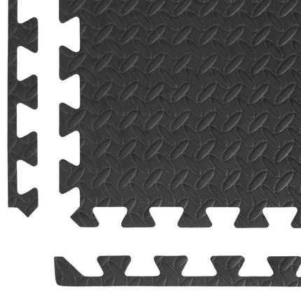 Puzzle Mat, Interlocking Foam Tiles, 12 Pieces