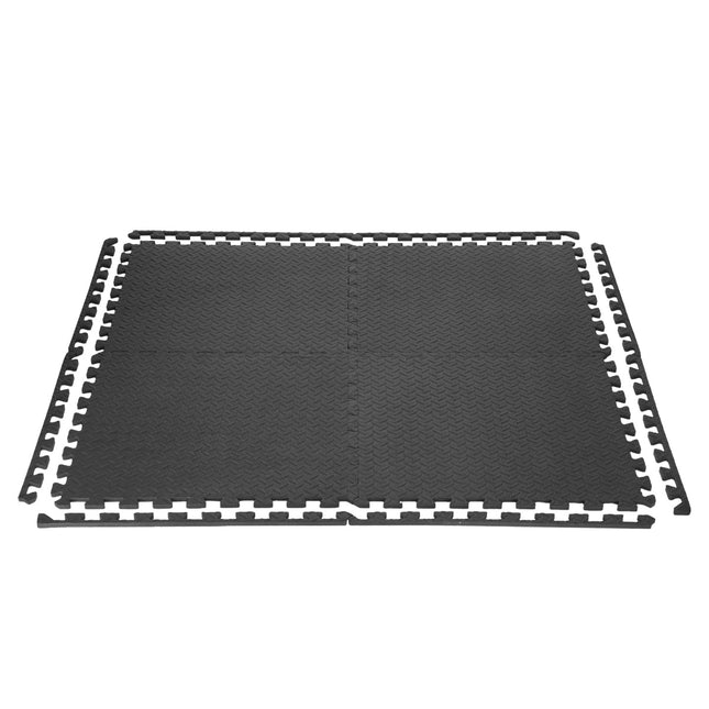 Puzzle Mat, Interlocking Foam Tiles, 12 Pieces