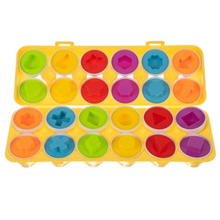 Puzzle - eggs, set of 12 pieces. 22674