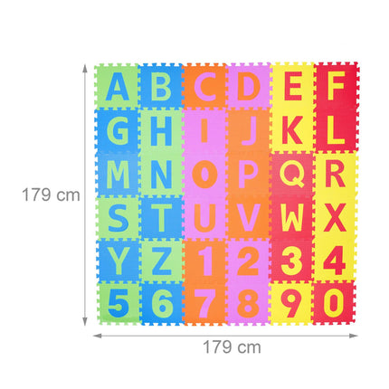 Puzzle mat 86 parts