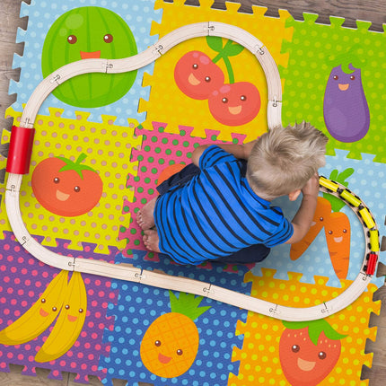 Puzzle mat Fruit