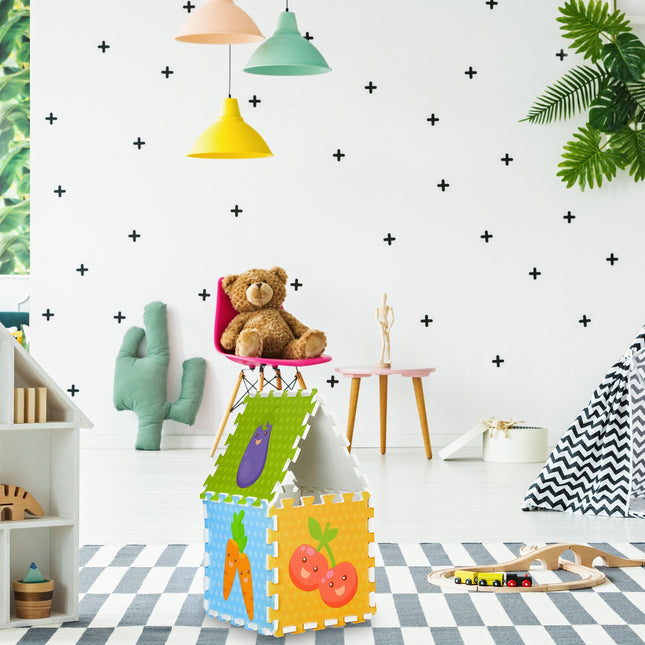 Puzzle mat Fruit