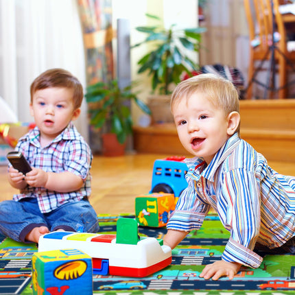 Puzzle mat street