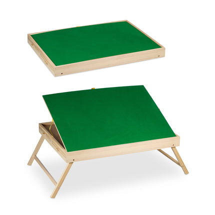 Puzzle table with 4 drawers