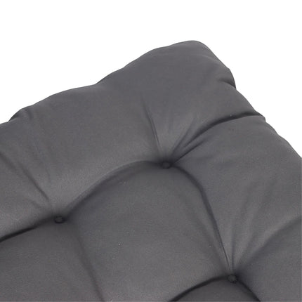 Quilted Square Chair Cushions with Ties, 4-Pack