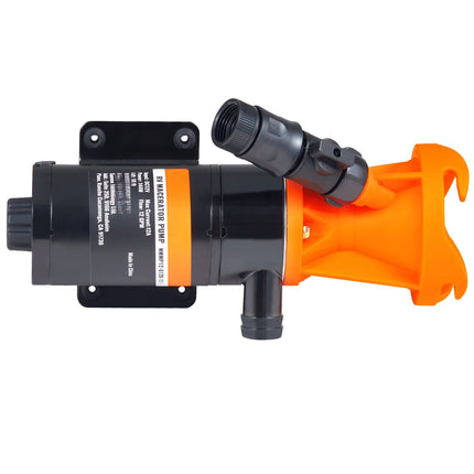 RV Macerator Pump, 12V 12 GPM, Quick-Release Waste Sewer