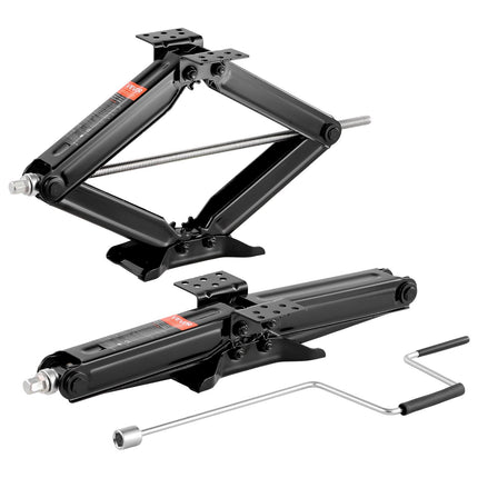 RV Scissor Jacks Set of 2, 6500 lb, 4–23.4 in