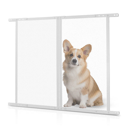 RV Screen Door Protector, 26 x 24 In Aluminum Pet Guard