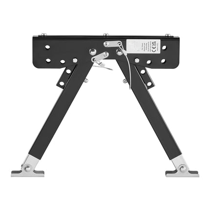 RV Step Stabilizer Kit, Adjustable 3–15 in Steel