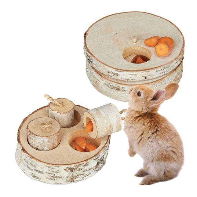 Rabbit toy in 2 pieces