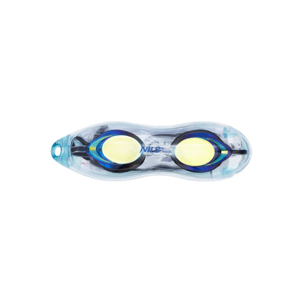 Racing Swimming Goggles, Black/Rainbow, Anti-Fog