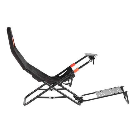 Racing Wheel Stand With Seat, Foldable, 330 lb