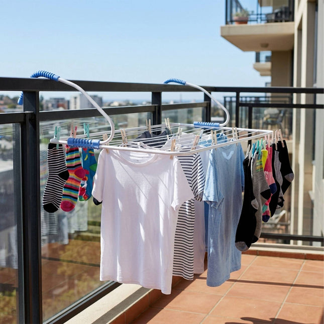 Radiator Clothes Dryer, Steel, 10m Drying Length
