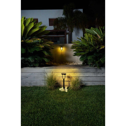 Radii Wall Lamp Solar Ultra Efficient LED 250lm Black