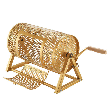 Raffle Ticket Spinner Drum, Holds 2500 Tickets, Gold