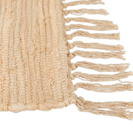 Rag rug motif star