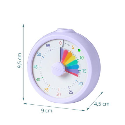 Rainbow Timer for Kids and Adults, 60-Minute Countdown