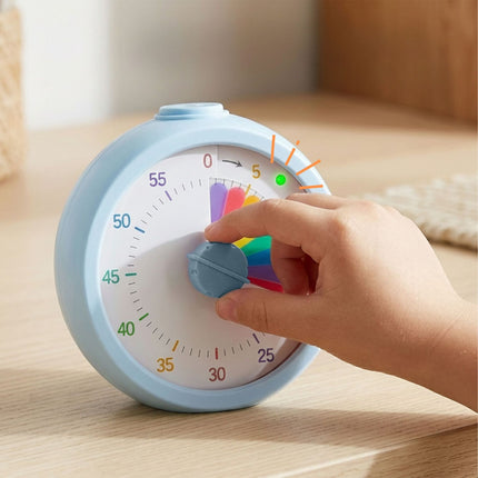 Rainbow Timer for Kids and Adults, 60-Minute Countdown