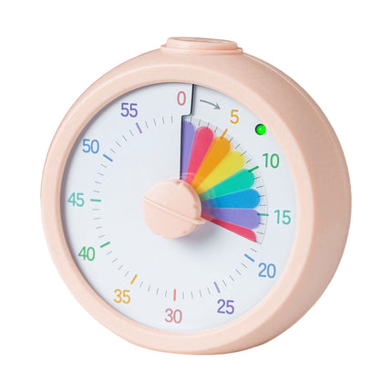 Rainbow Timer with Adjustable Volume – 60-Min Countdown