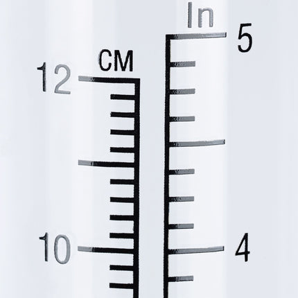 Rain gauge vintage design