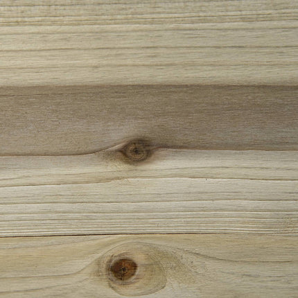 Flower line in wood - 3-story plant stand