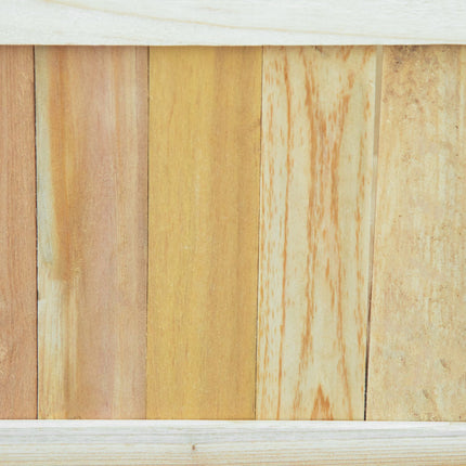 Folding spruce wood raised garden bed, 70x30x25Cm