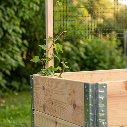 Raised Garden Bed with Trellis for Vegetables & Herbs