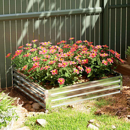 Steel garden bed - Flower, vegetable, herb planter