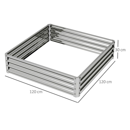 Steel garden bed - Flower, vegetable, herb planter