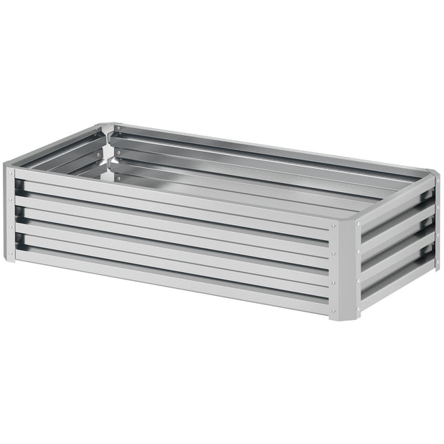 Garden bed in steel - rustproof, weatherproof (120x60x30.5 cm)