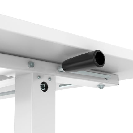 Raised/lowered desk Manual 140x60cm White