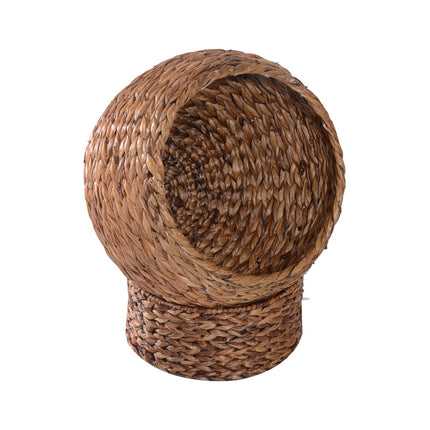 Rattan Cat Bed with Cushion - Comfortable and stylish design
