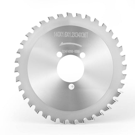 Rebar Cutter Blade, 36T, 140mm, 34mm Arbor – Cermet-Tipped