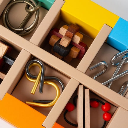 Recent Toys Brainteaser Brain Puzzle Set