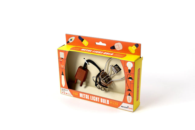 Recent Toys Logic Game Metal Light Bulb
