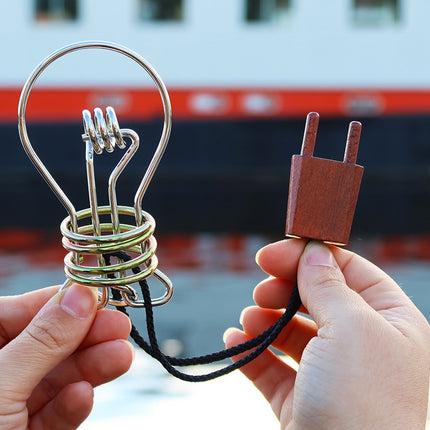 Recent Toys Logic Game Metal Light Bulb