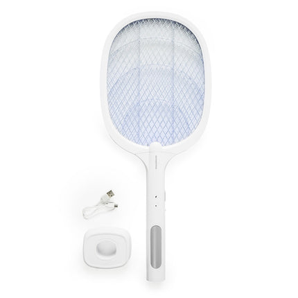 Rechargeable Insect Racket with UV Light, 3000V, USB-C