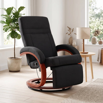 Recliner Chair With Footrest, 135 Recline, 360 Swivel