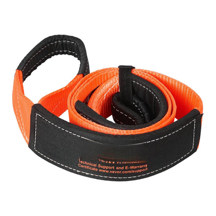 Recovery Tow Strap, 3 in x 8 ft, 36,000 lb Break Strength