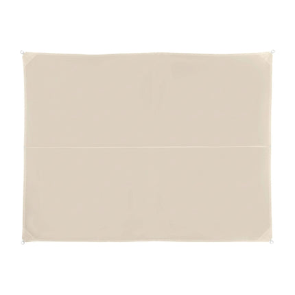 Rectangular Shade Sail, Beige UV Sunshade With Bag