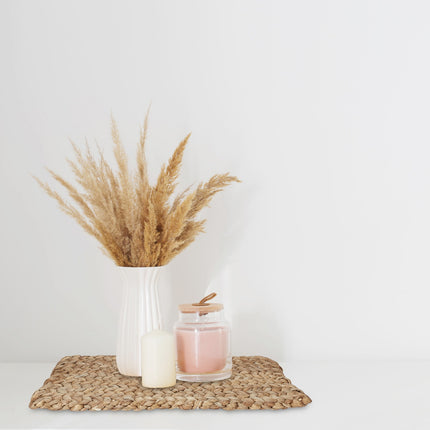 Rectangular Water Hyacinth Placemats, Set of 4