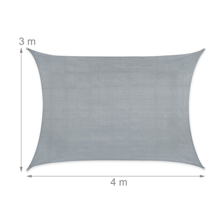 Rectangular awning HDPE
