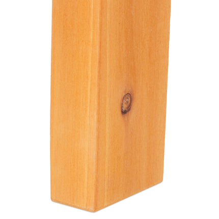 Rectangular folding table in wood