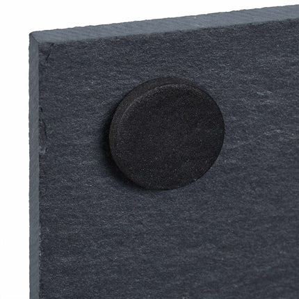 Rectangular slate plate set of 6