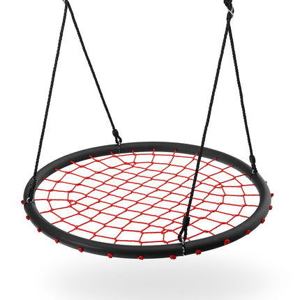 Red Saucer Swing, Durable Outdoor Play Equipment