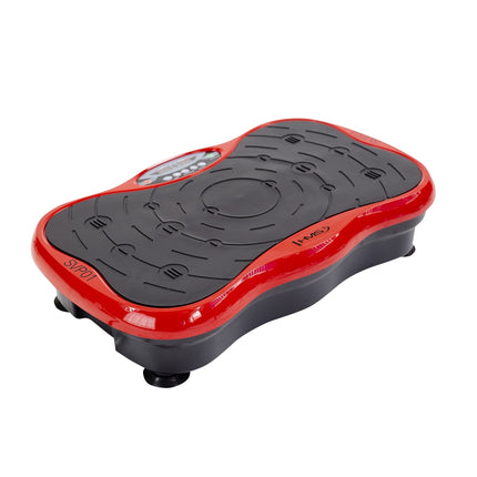 Red Vibrating Platform, Adjustable Speed, Fitness Equipment