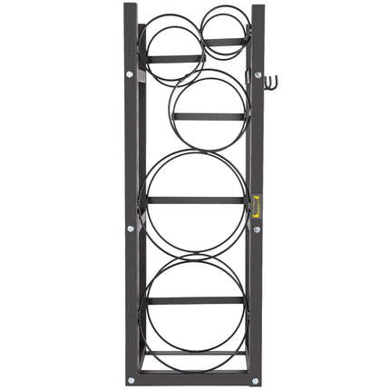 Refrigerant Cylinder Rack, 5-Bottle, Carbon Steel