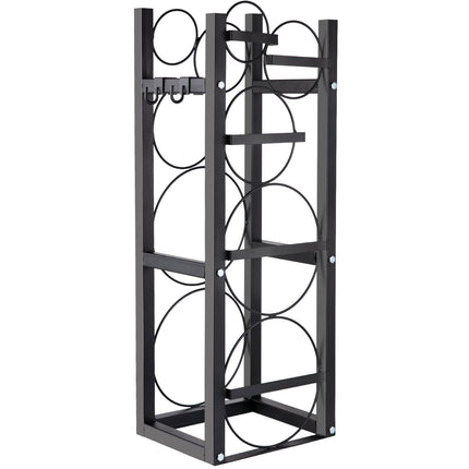 Refrigerant Cylinder Rack, 5-Bottle, Carbon Steel